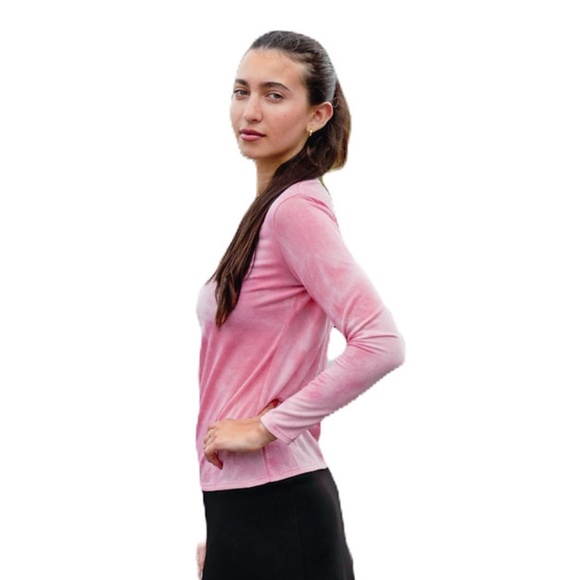 DEVORAH'S SECRET Modest Top/Shell Pink Cloud - Picture 2 of 3